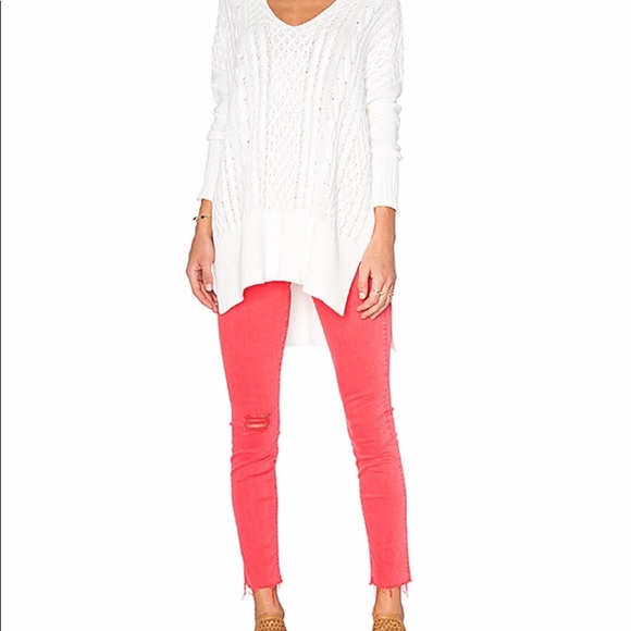 Amuse Society Lauren Sweater. Size Small - Picture 3 of 6